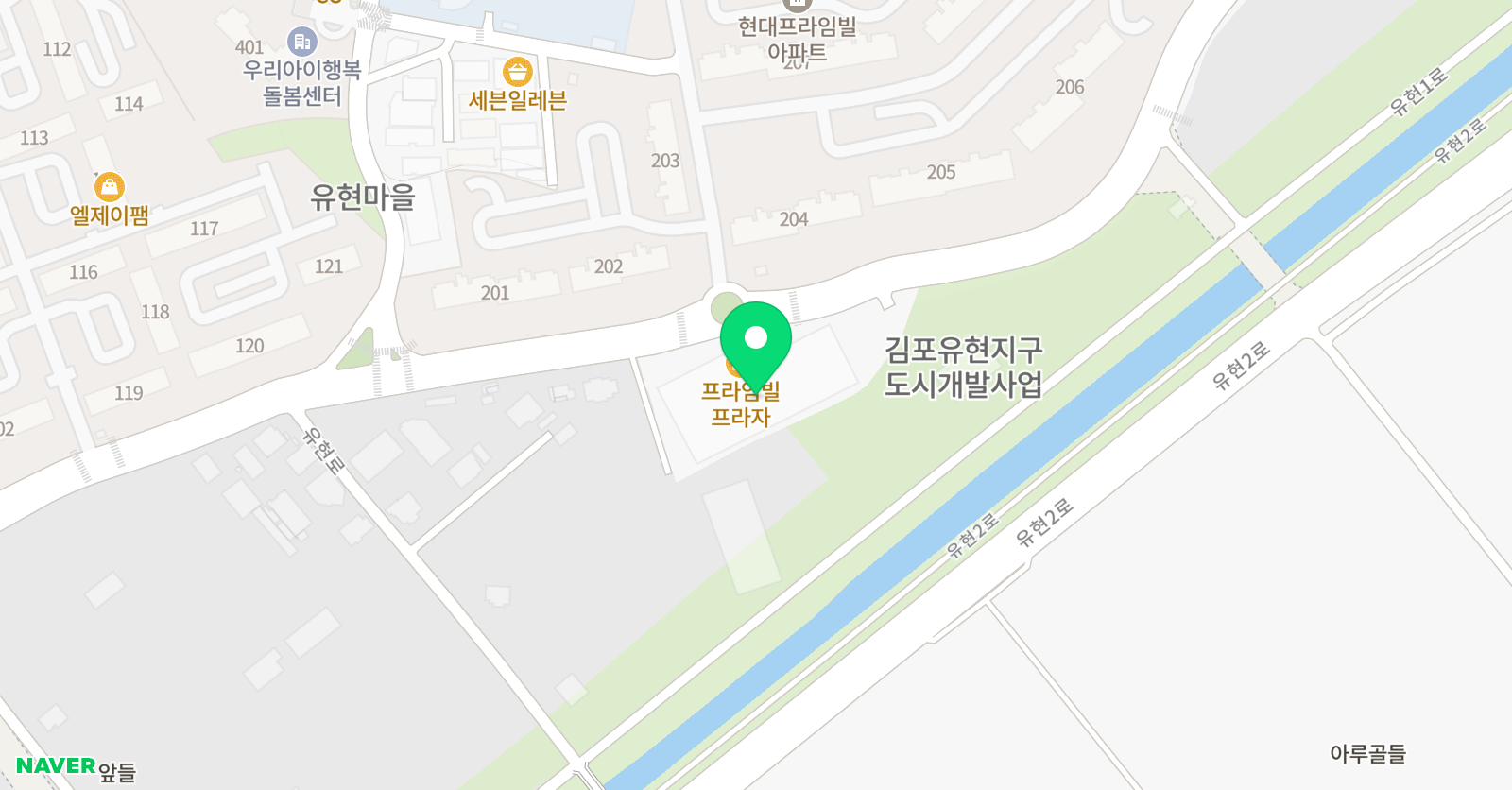 AFC아라 축구아카데미 위치