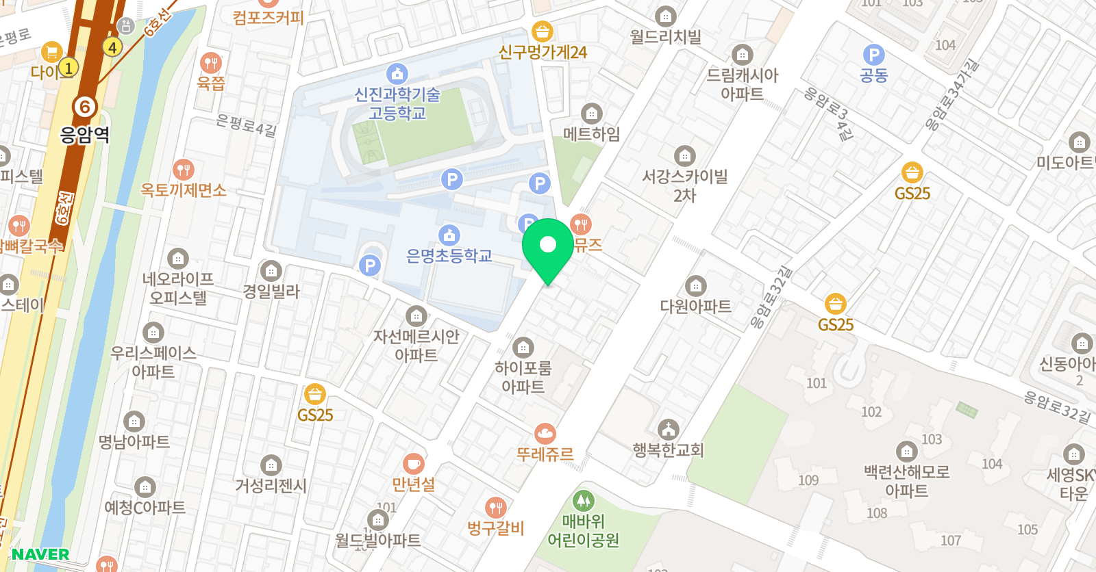 피아노샘 음악교습소 위치
