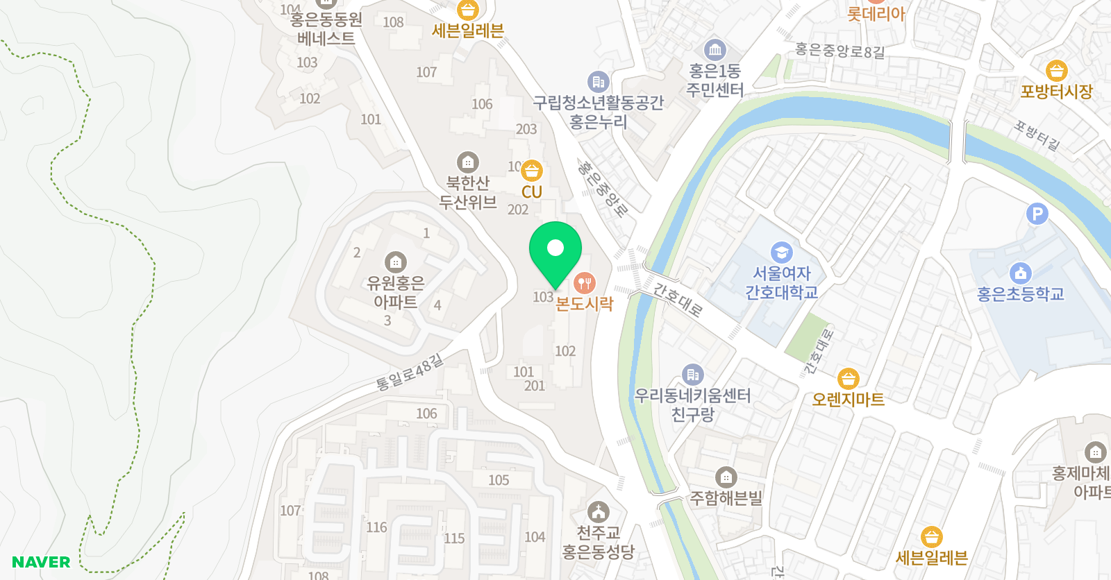 기탄 사고력교실 북한산두산위브점 위치