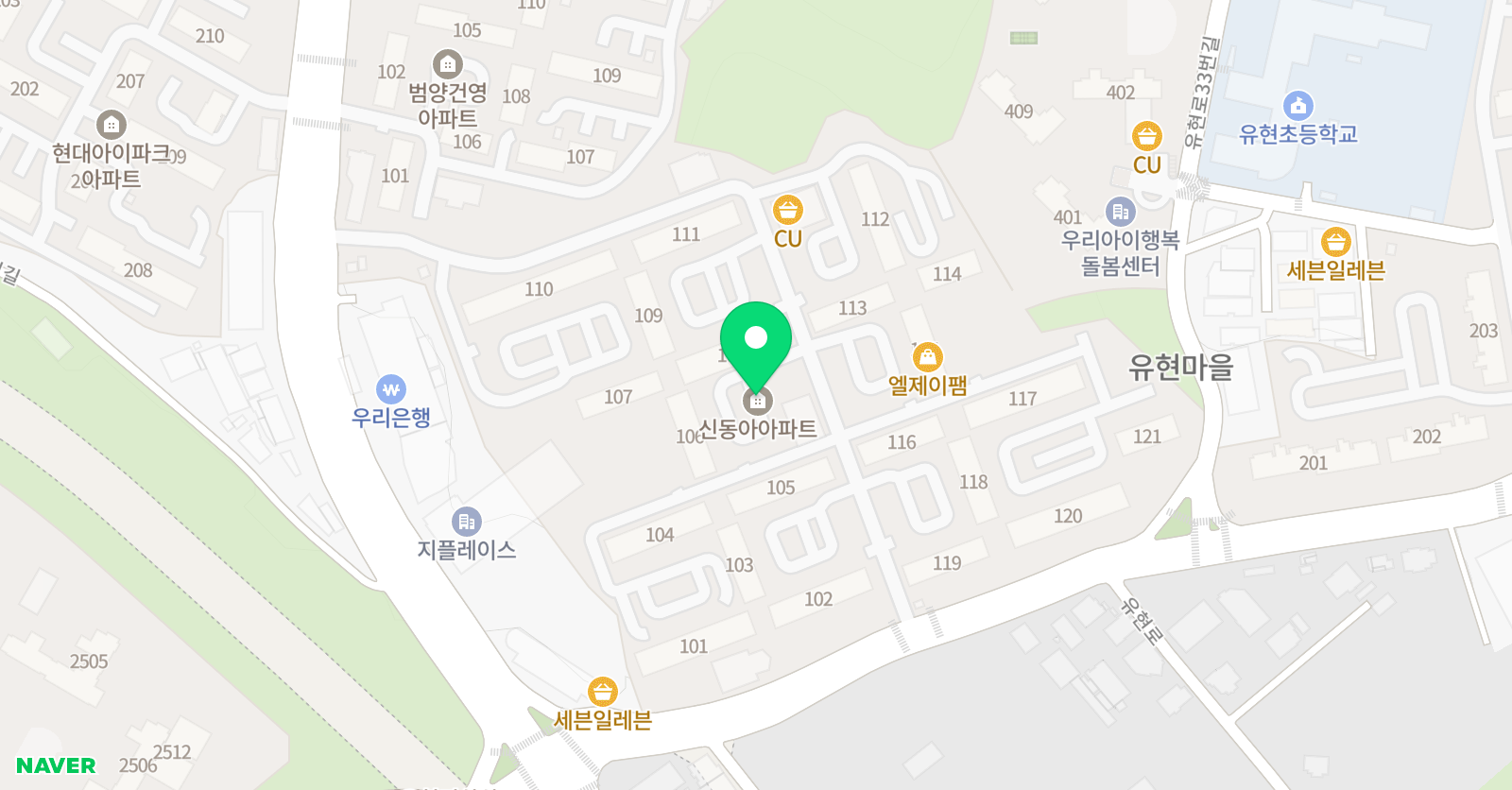 비끄아트 김포풍무점 위치