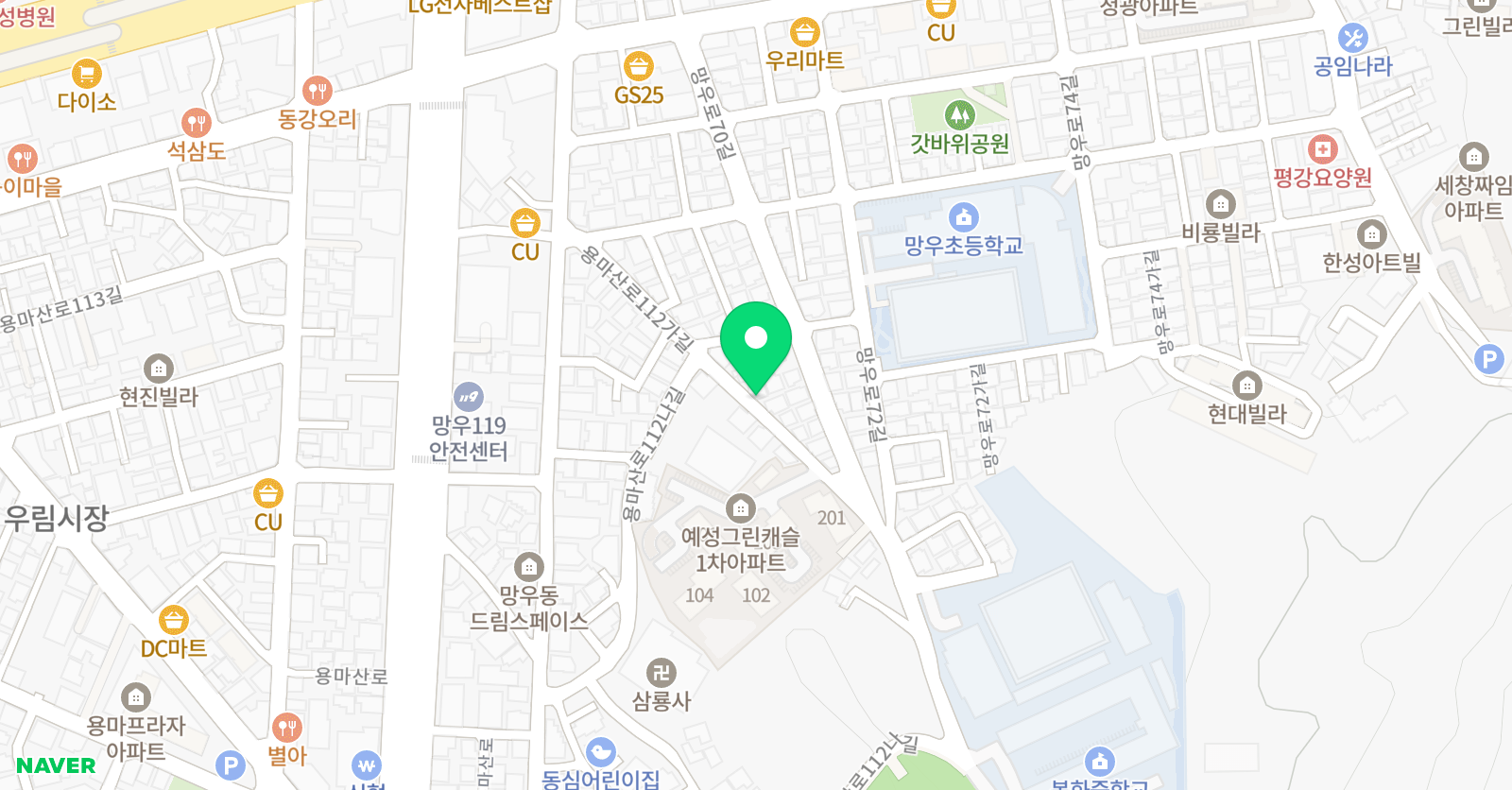 푸르넷 책읽는 공부방 위치