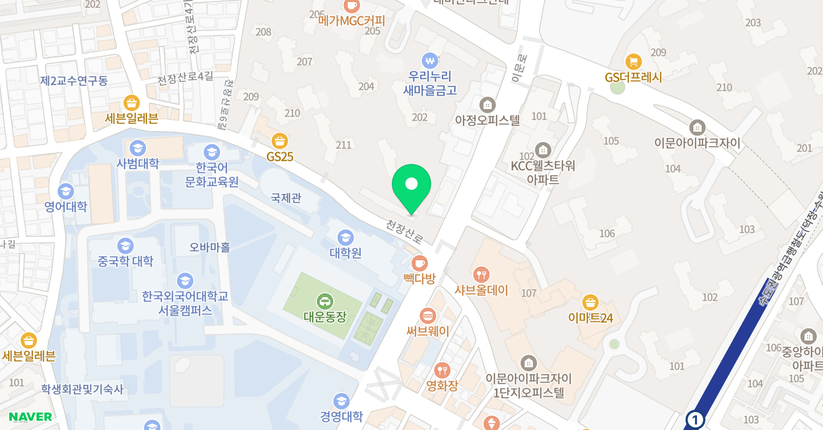 모네아뜰리에 미술교습소 위치
