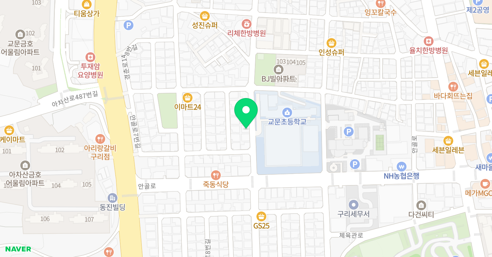 아트앤북 미술교습소 위치