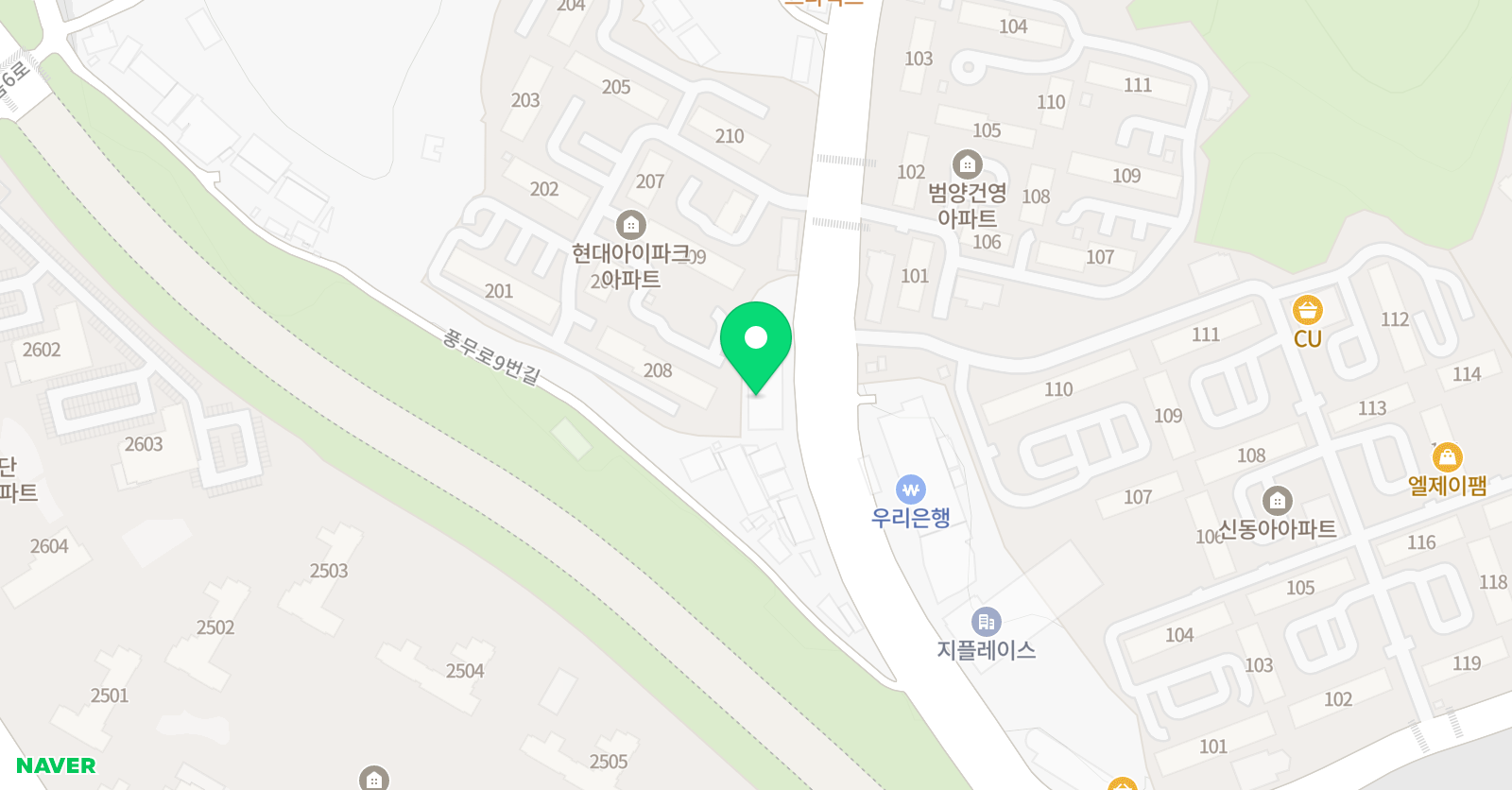 이투엠 학원 위치
