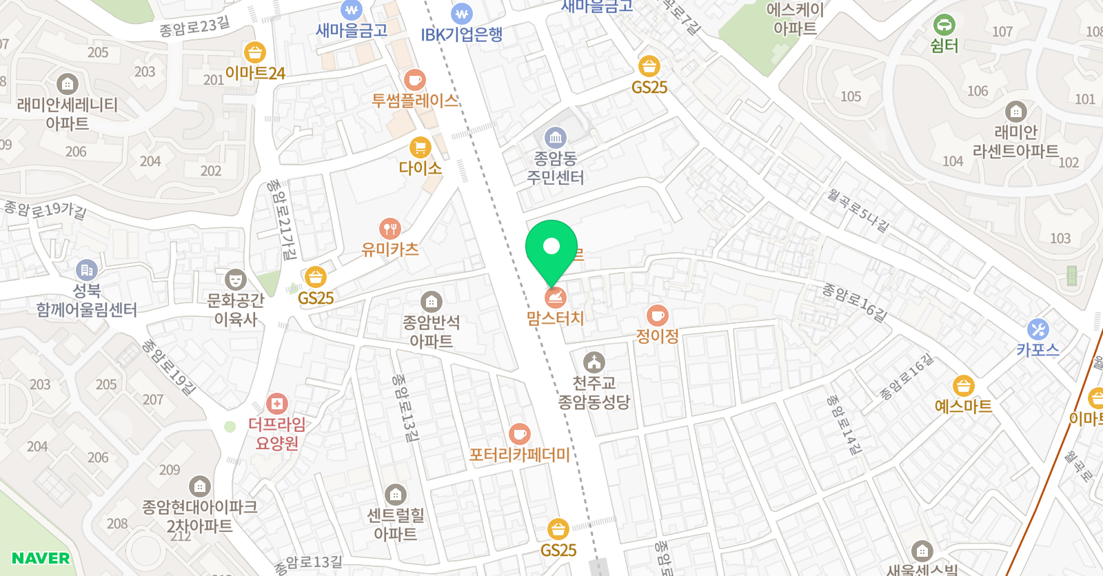 명인 태권도장 위치