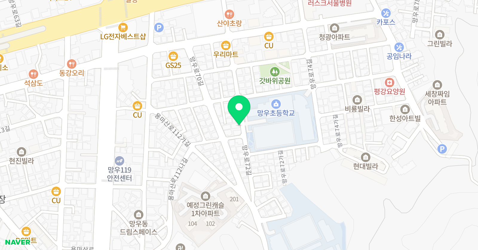 클라비어 음악학원 위치
