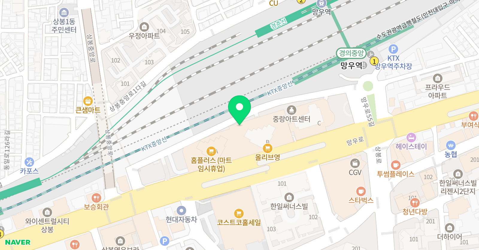 일공공주니어 미술학원 위치