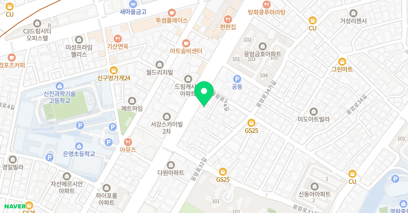 박정현 어학원 위치