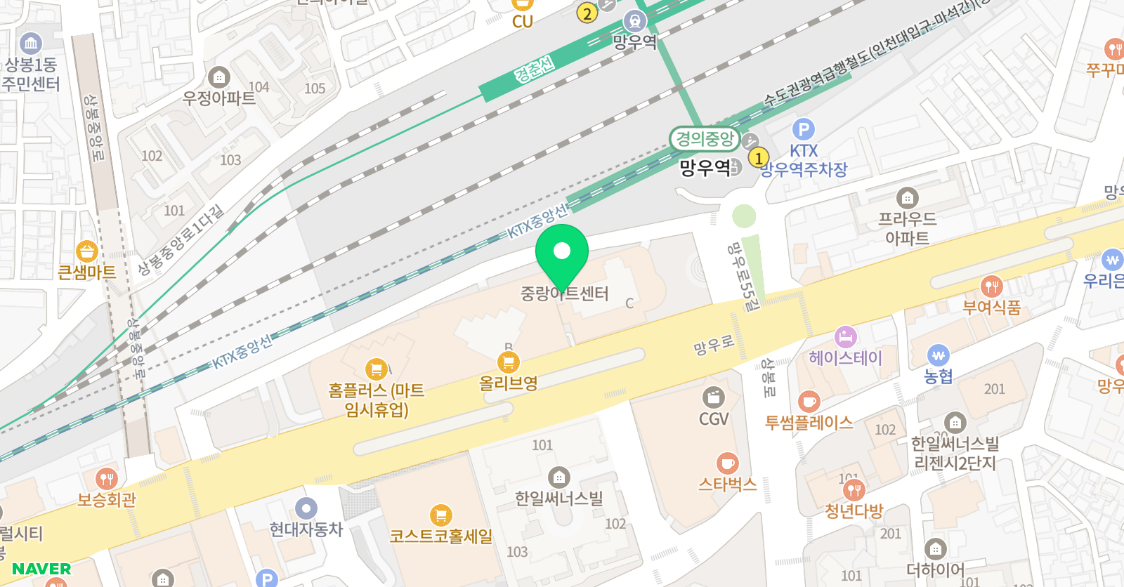 디자인일공공 미술학원 위치
