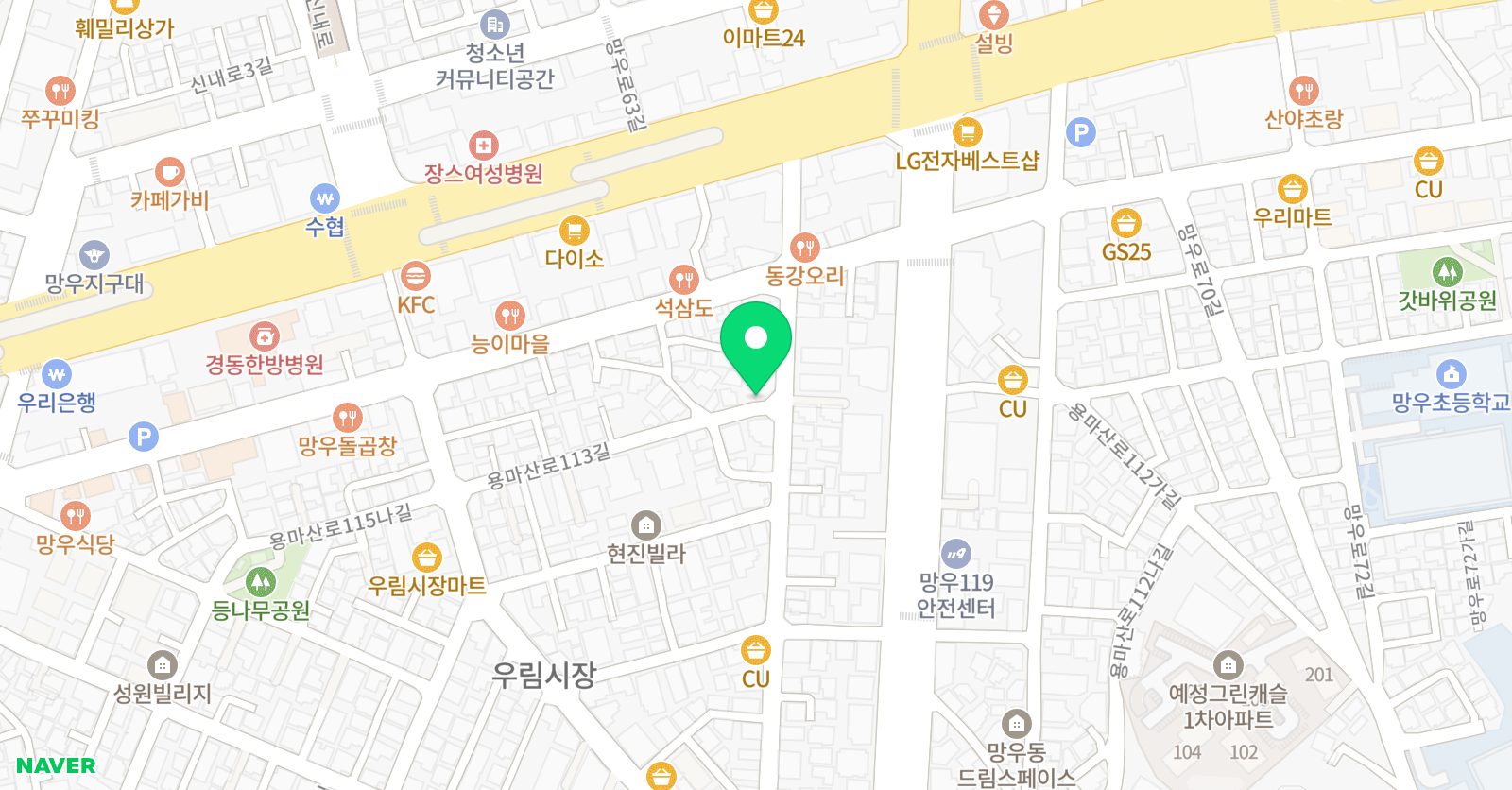 탑 태권도 위치