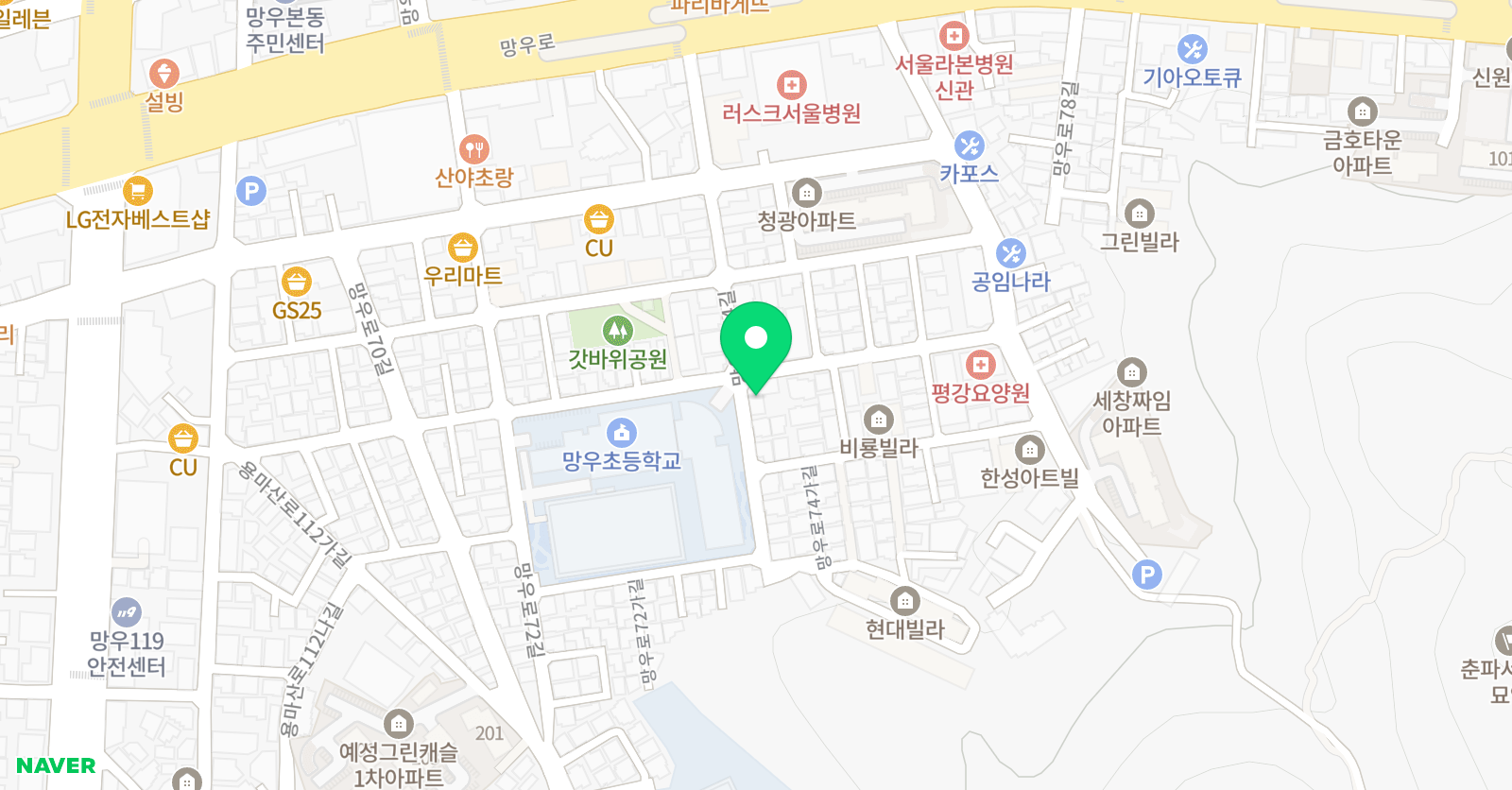 꿈을그리는 미술교습소 위치
