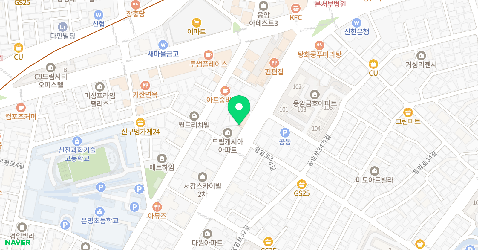 조엔 수학학원 위치