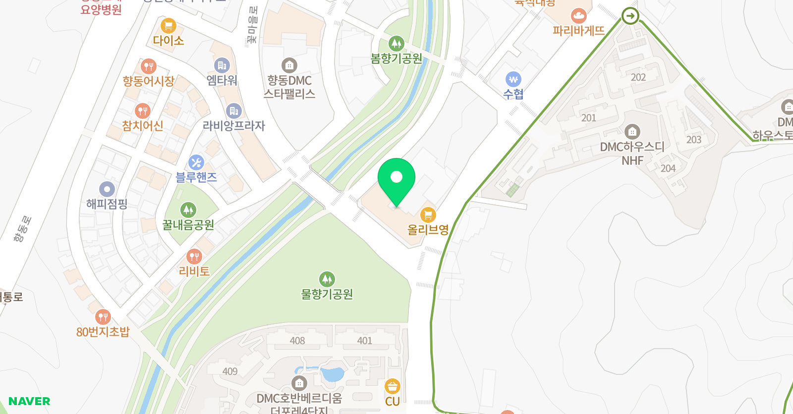 피앤에이치 풋볼아카데미 위치