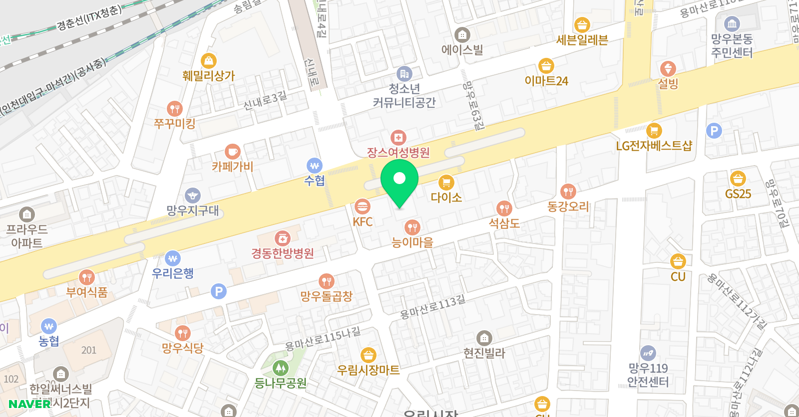 JS 논리정속독 학원 위치