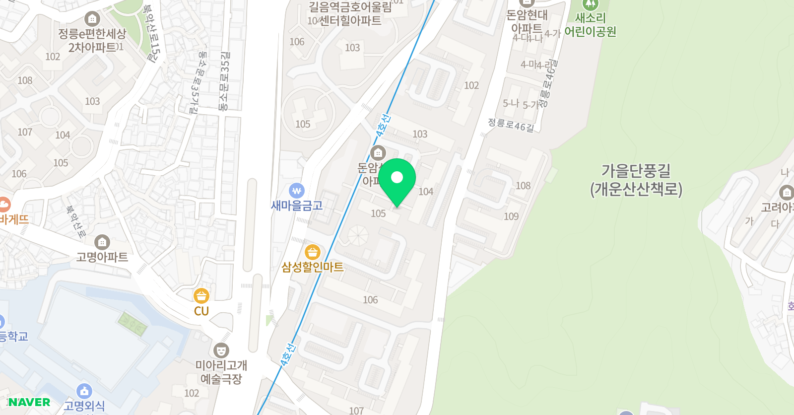 관인 황제음악학원 위치