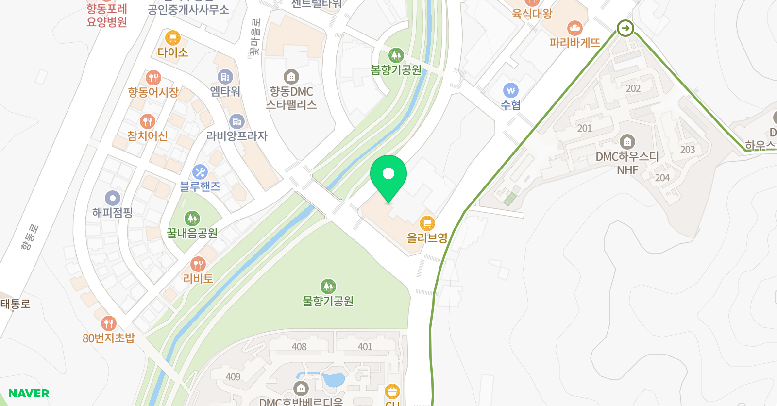 이화뚜르드발레 아카데미 학원 위치