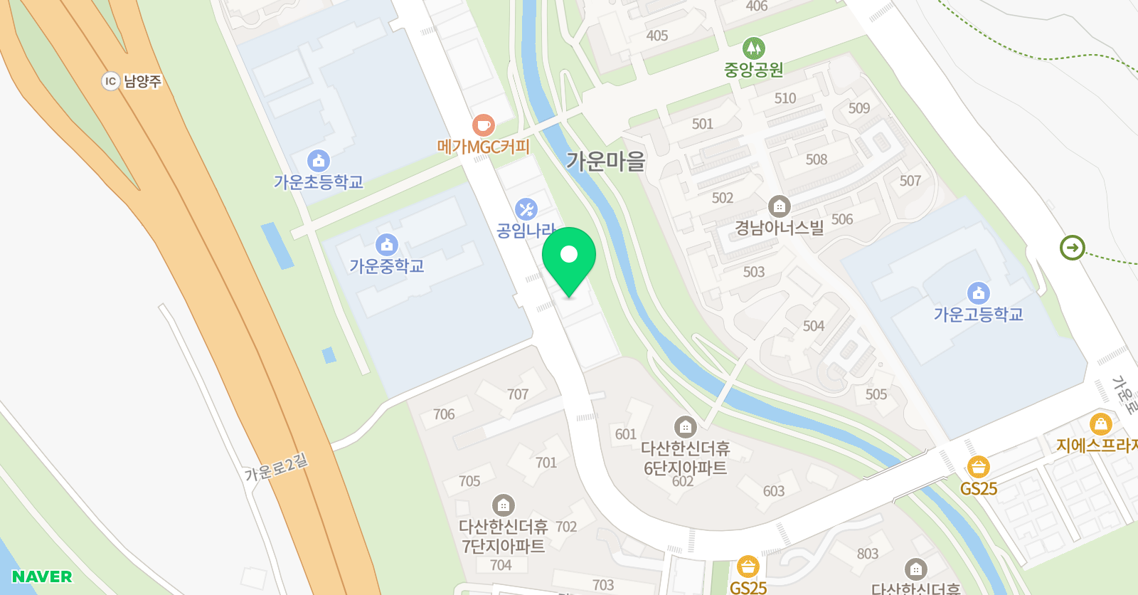 김성준 영어학원 리드앤톡 위치