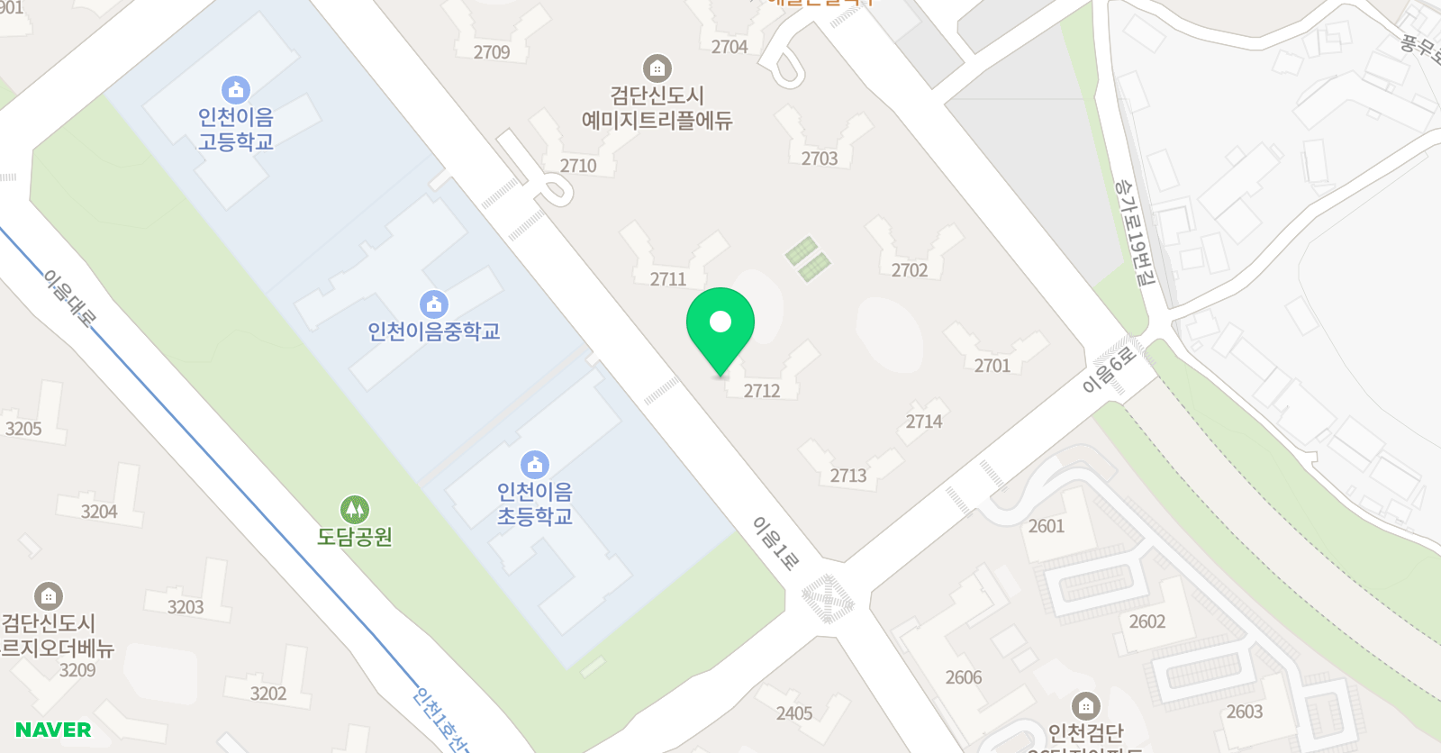 이음 솔피아노 위치