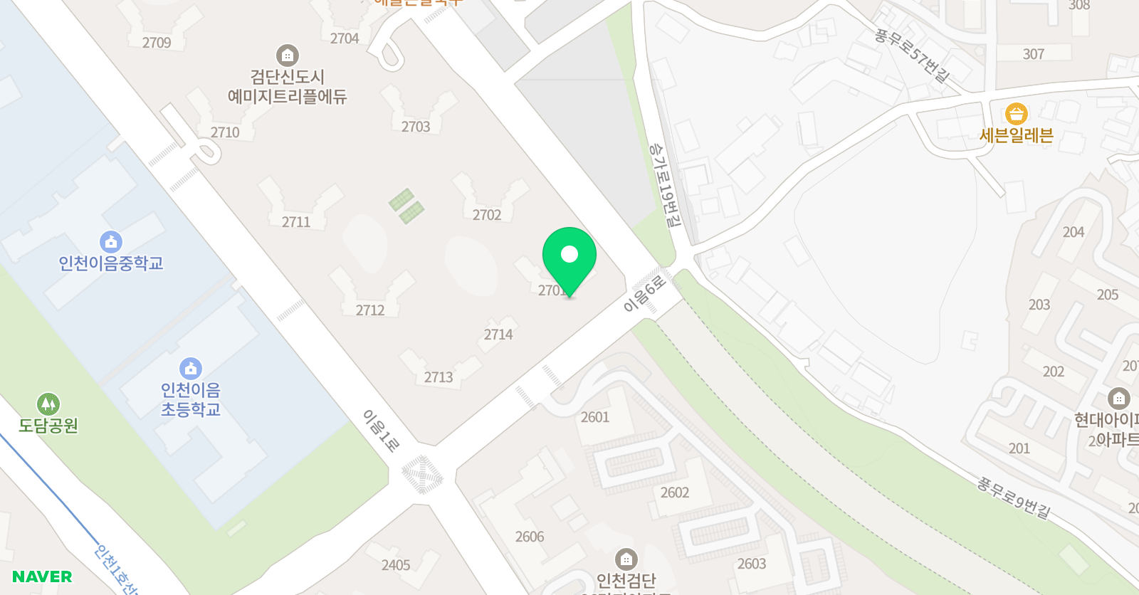 무스 영어 위치