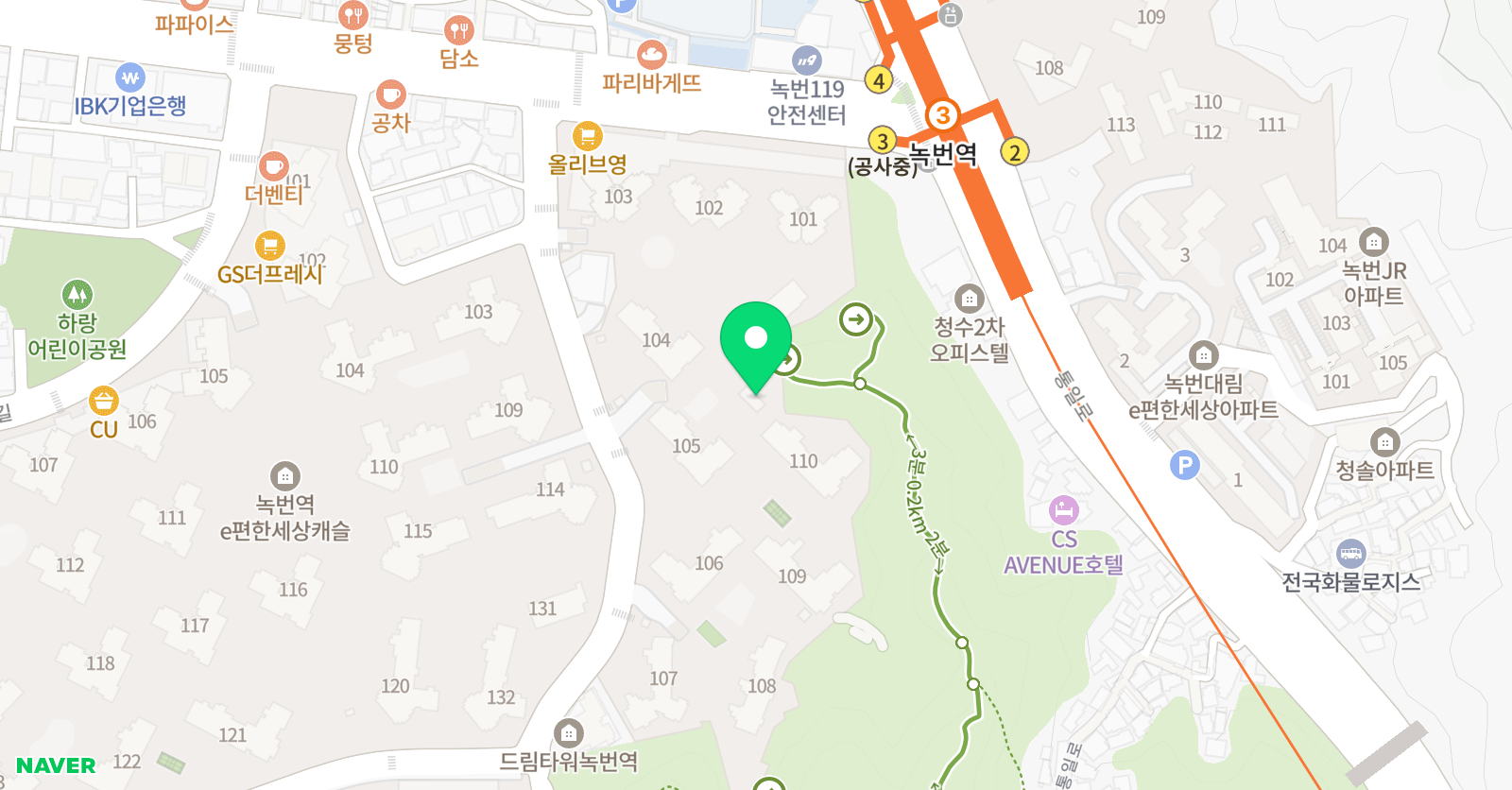 삼성영어셀레나 은평초녹번역교실 위치