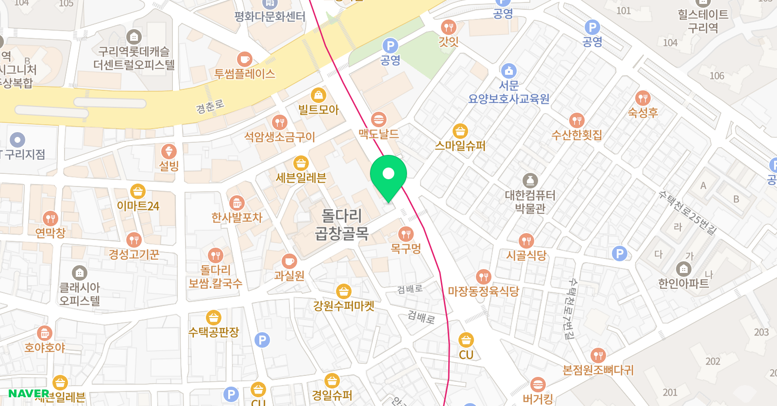 이채아뜰리에 미술학원 위치