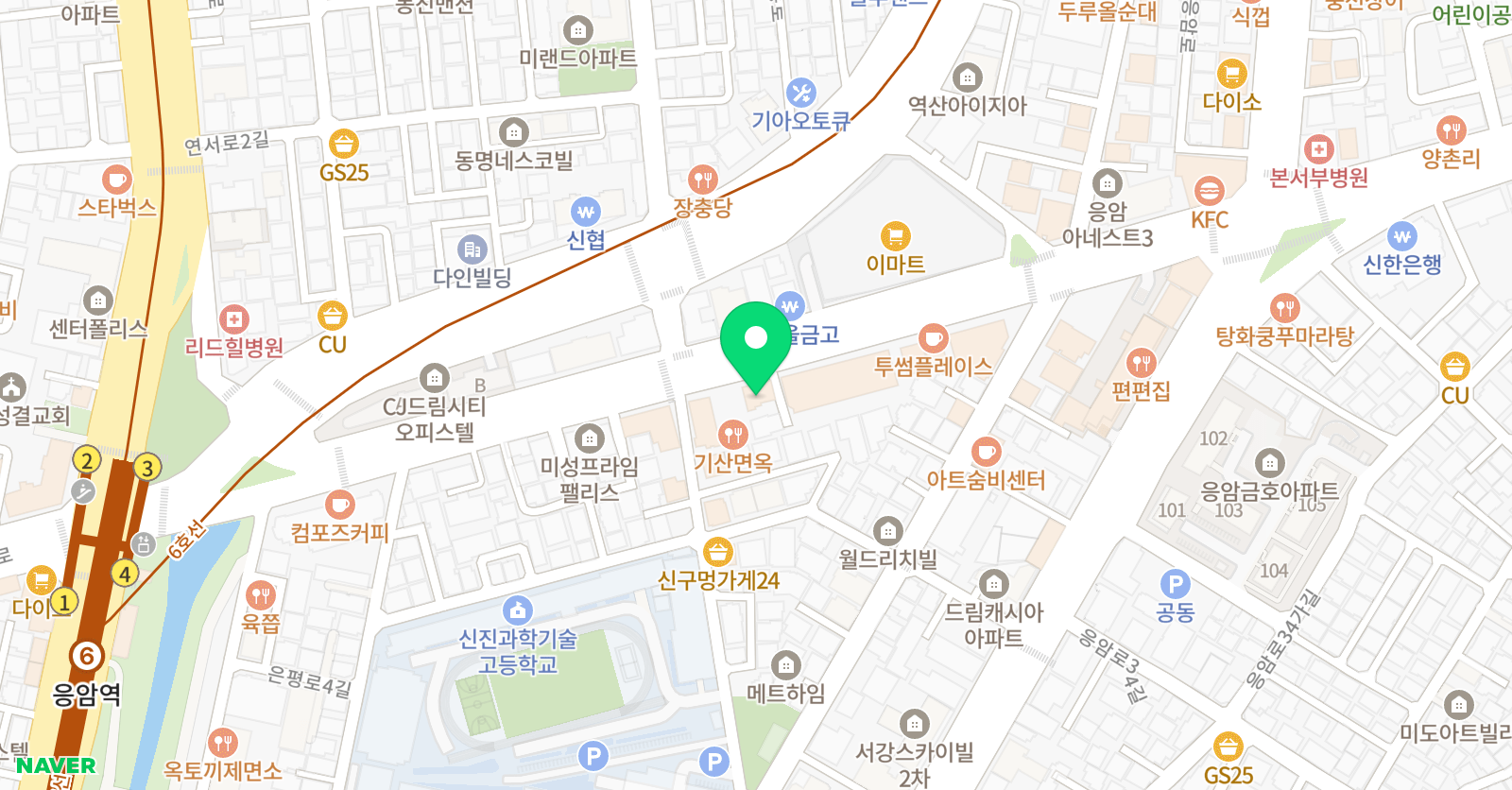 알칸 수학학원 위치