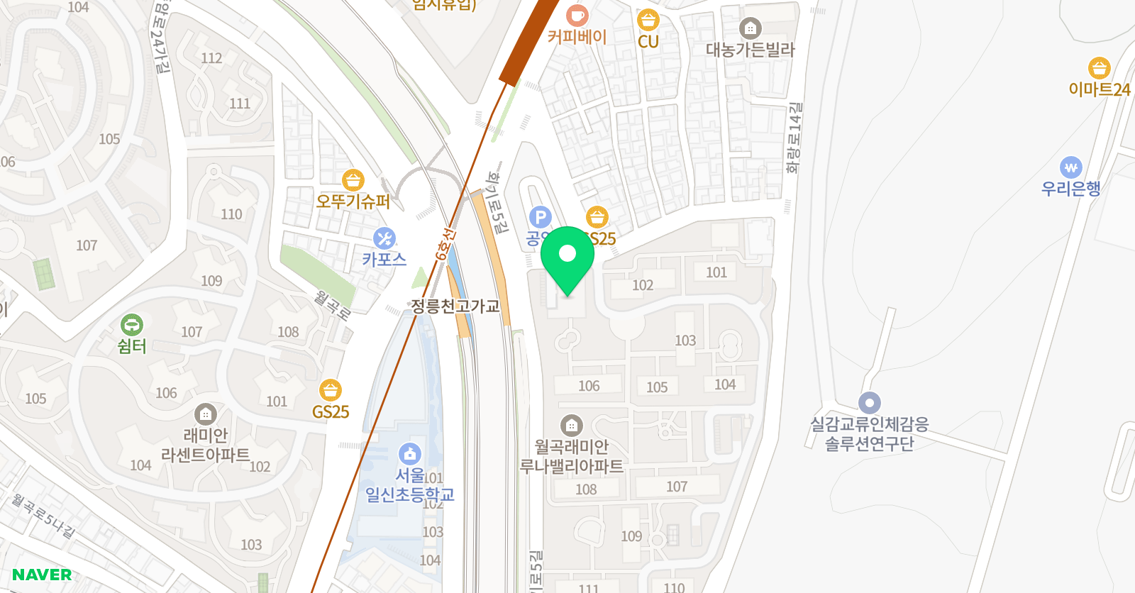 후 태권도 위치