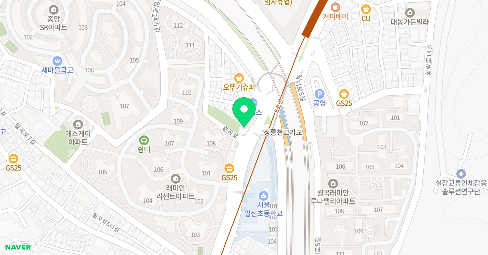조이스 감성미술 위치
