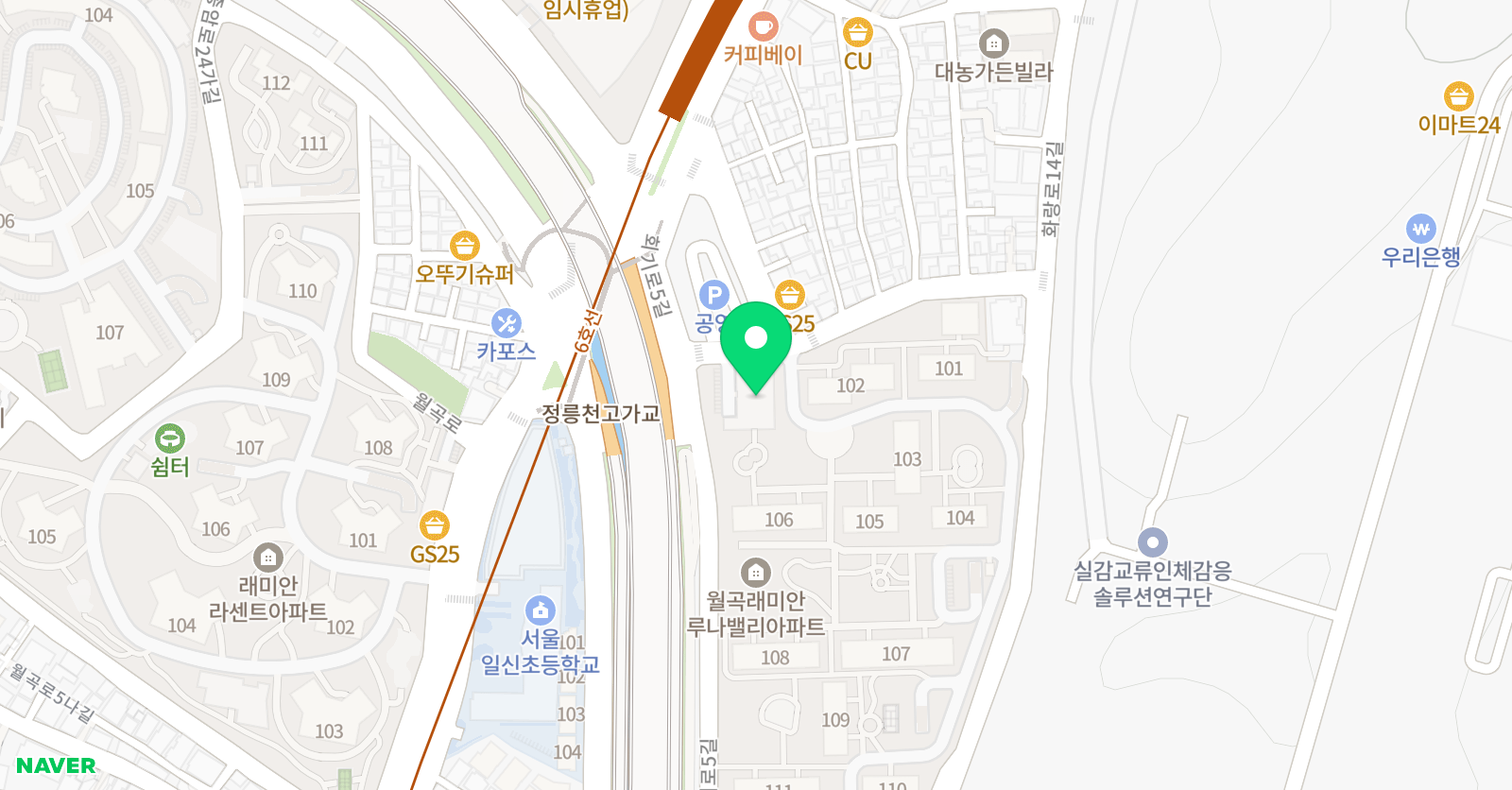 더옐 실용음악학원 위치