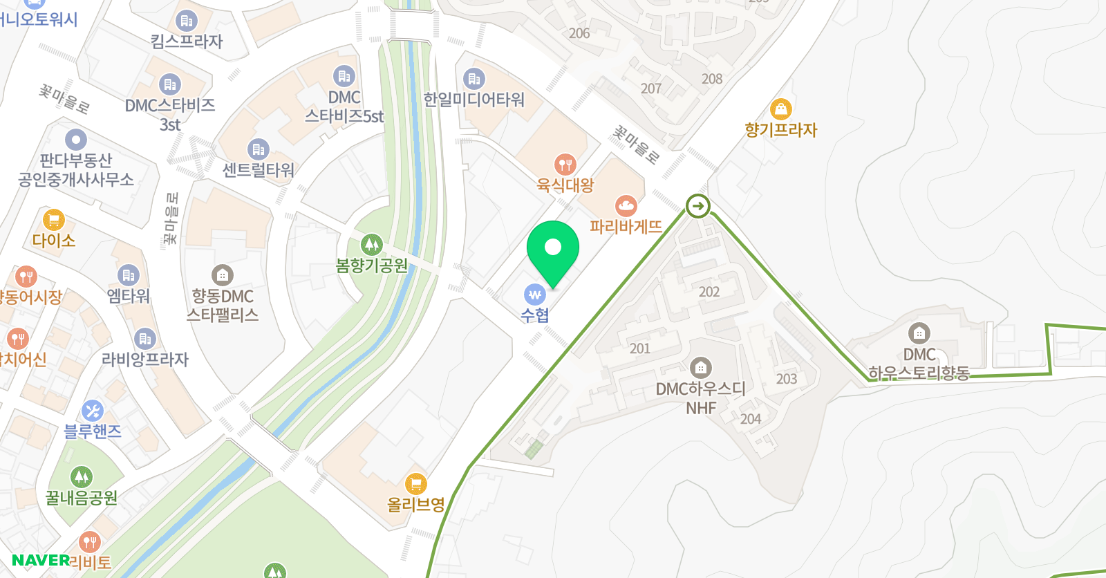 C&A 씨앤에이 논술 향동점 위치
