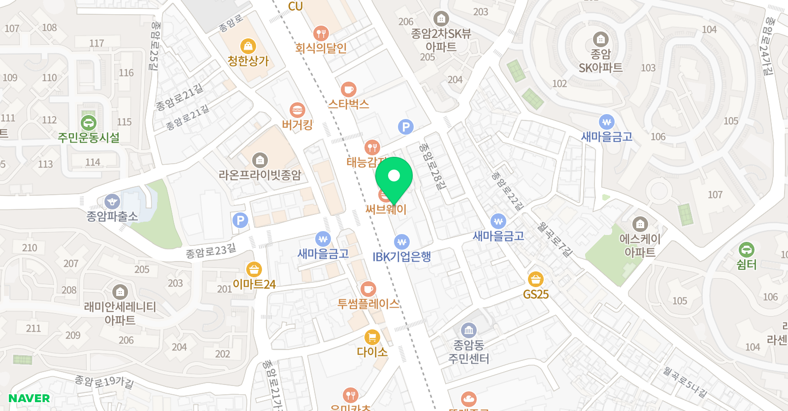 비콤 마스테이 위치