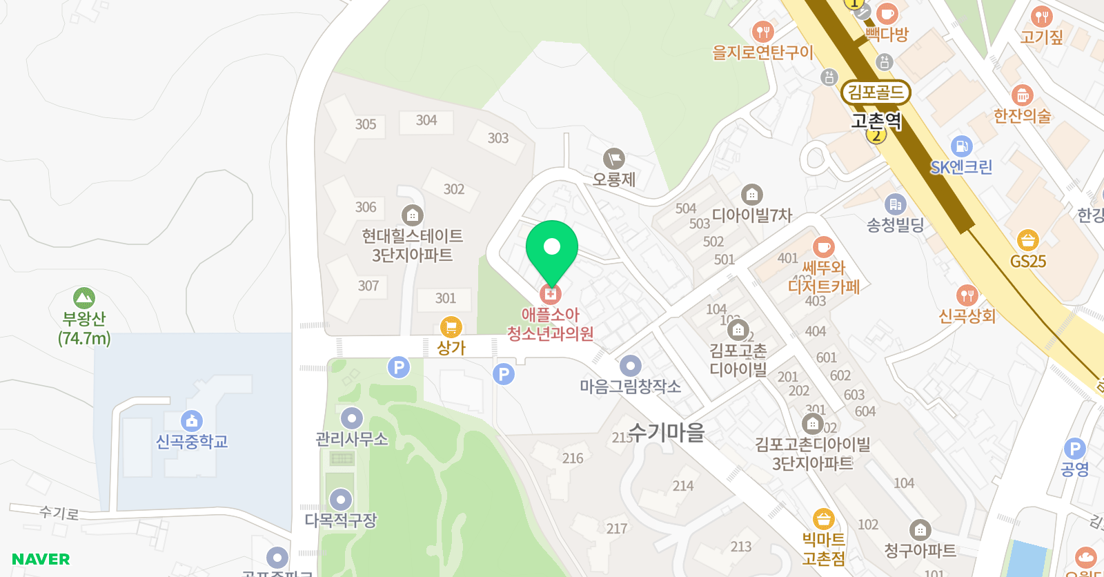 용인대현대 태권도장 위치