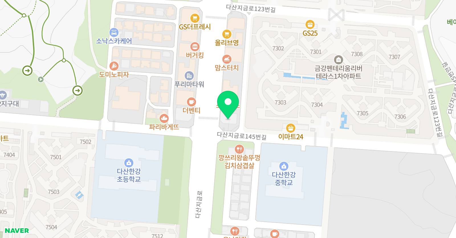 선미술음악학원 위치