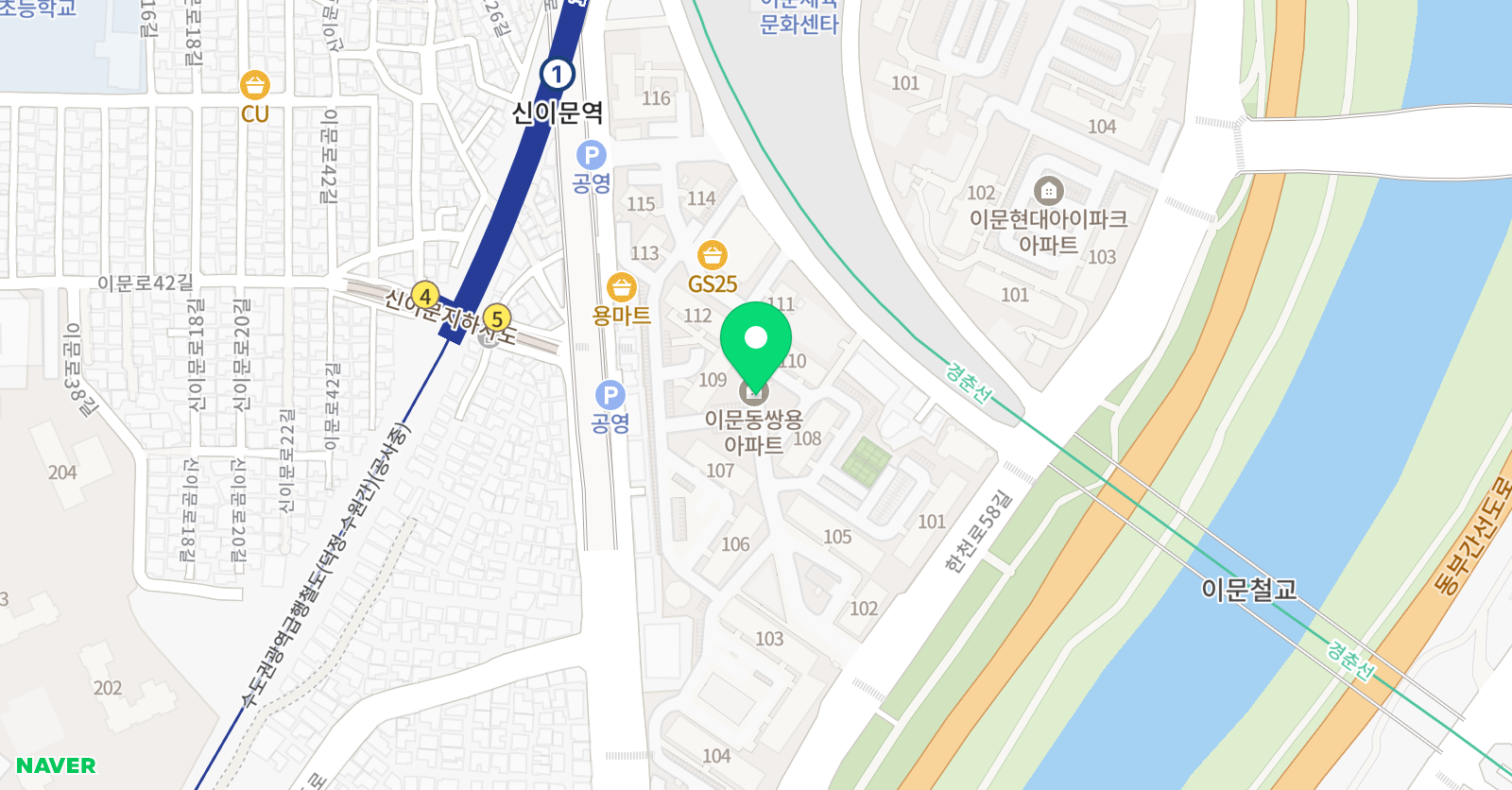 피카딜리M 미술학원 위치