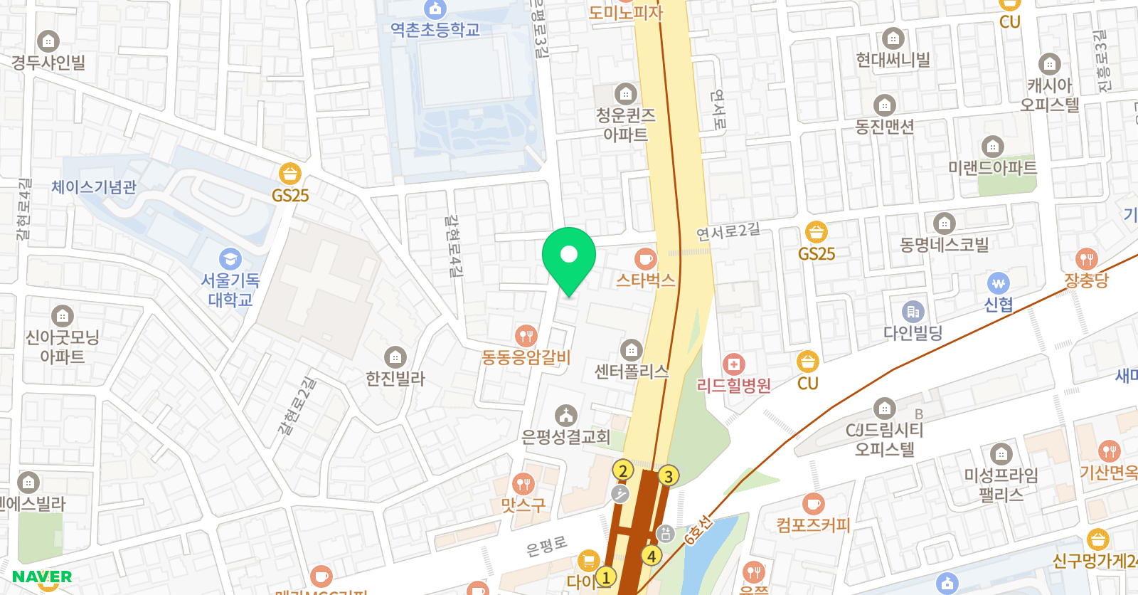 서일 영어학원 위치