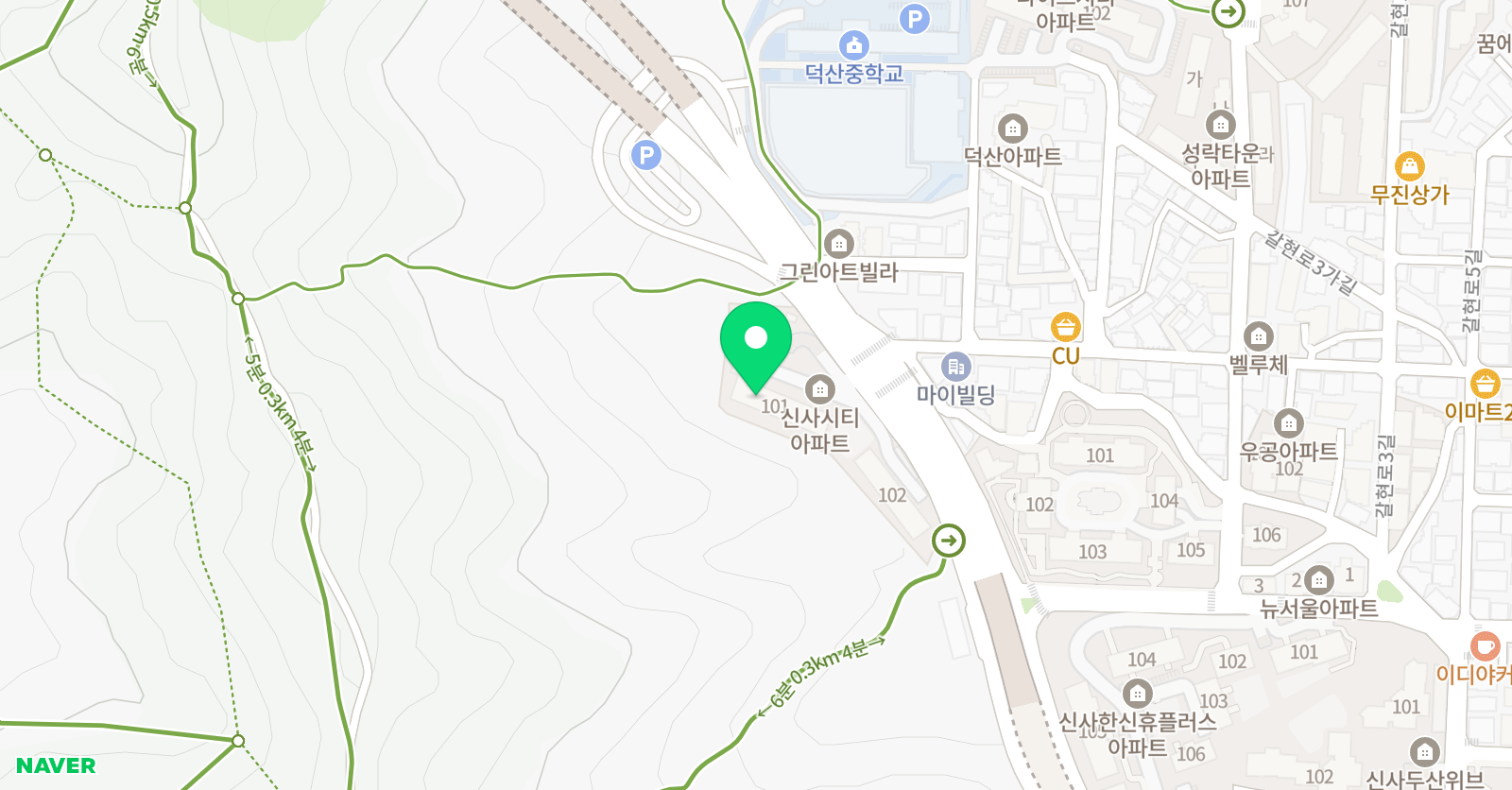 ERC 영어독서클럽 은평상신초점 위치