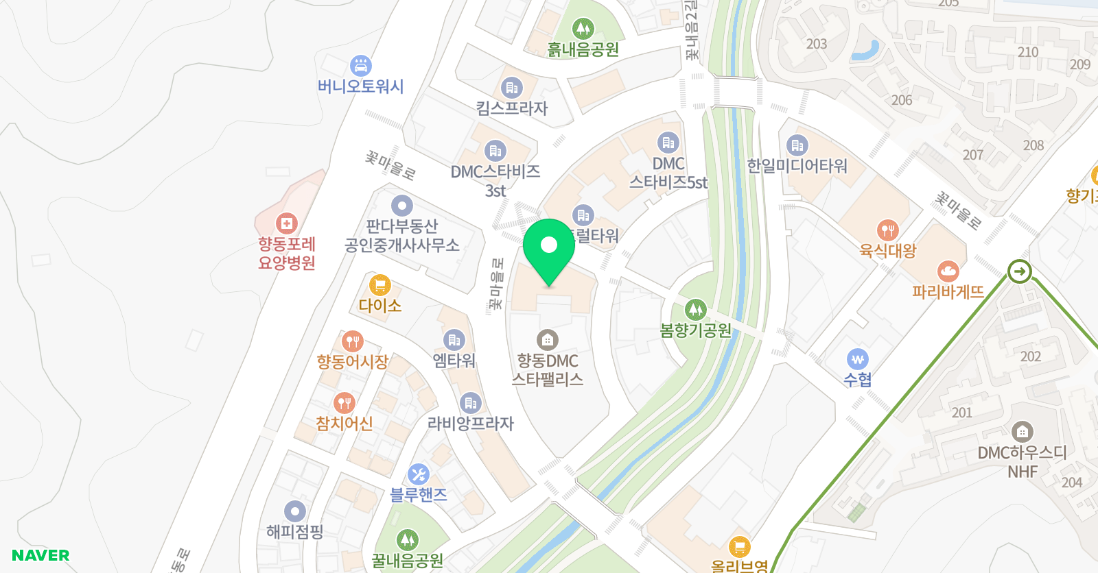 차이홍 고양향동 중국어학원 위치