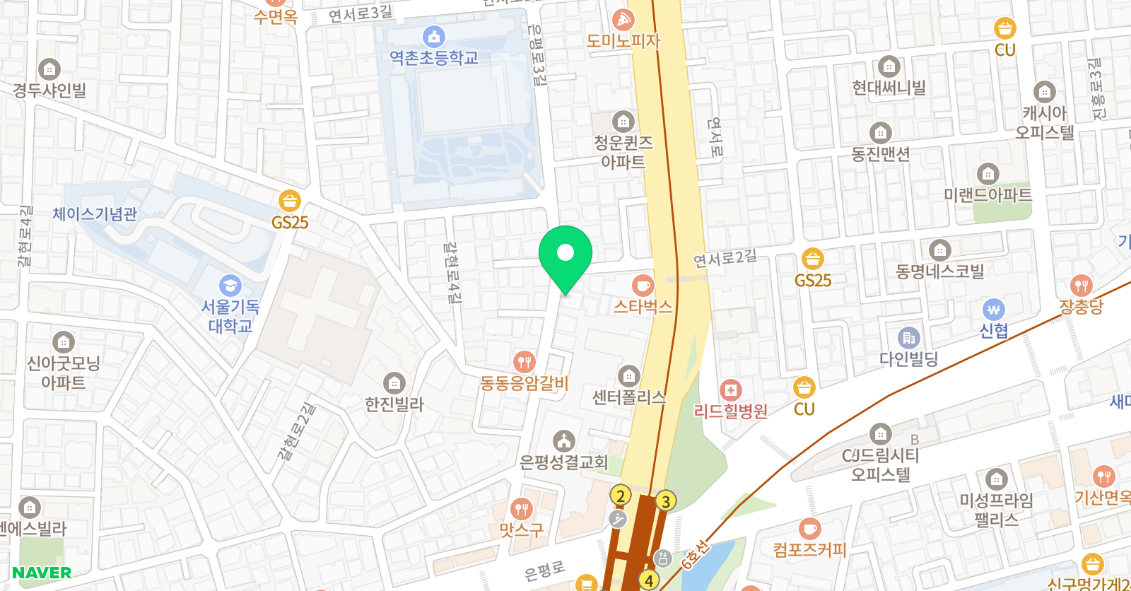 행복한 꿈 비룡 태권도장 위치