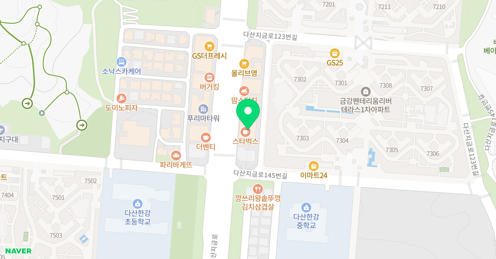 라미스피치 위치