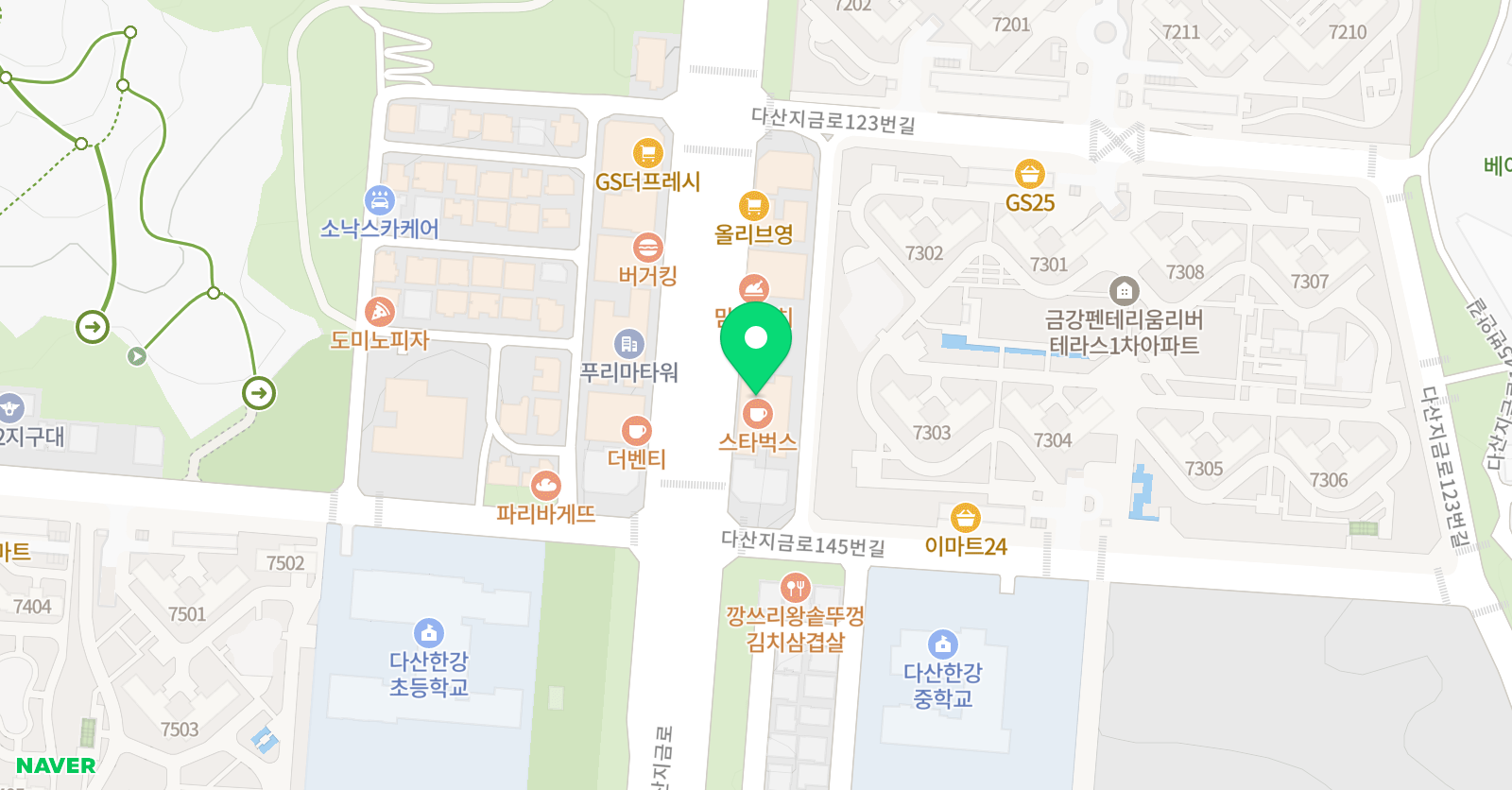 서강SLP 구리어학원 위치