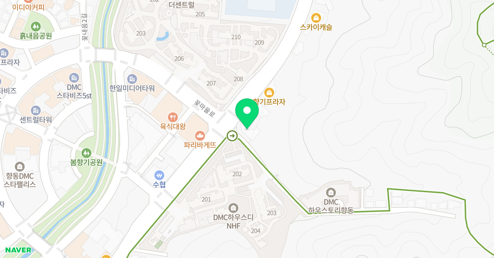 유투엠 수학학원 향동 위치