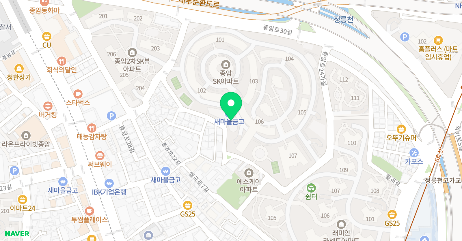 송현정 미술학원 위치