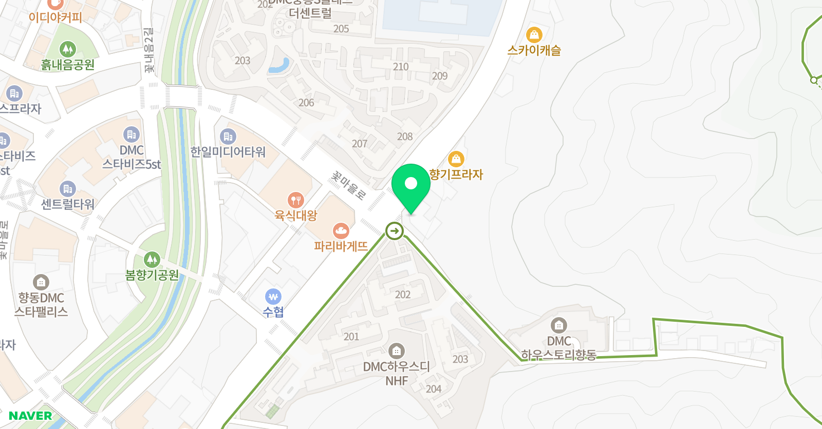 주니어써니 미술 향동초캠퍼스 위치