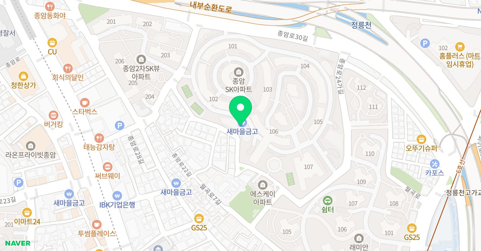쏠티 음악학원 위치