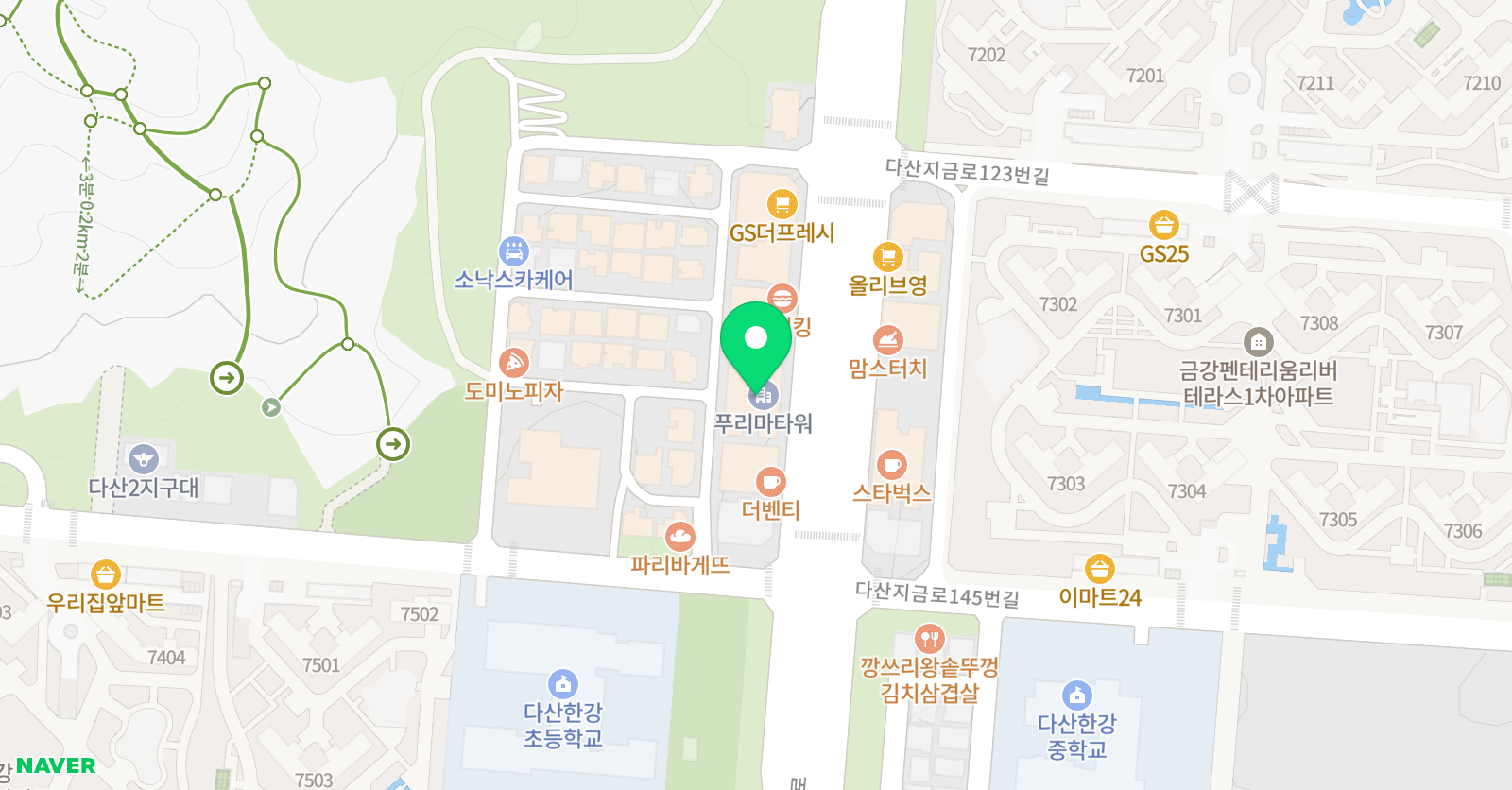 아트팩토리 미술학원 위치