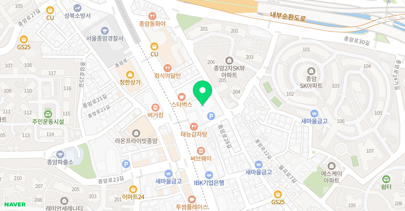 MUK 스포츠 위치