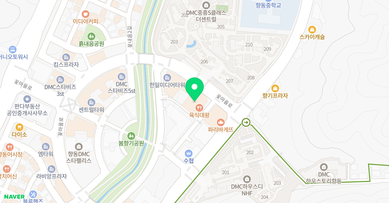 하루 댄스학원 위치