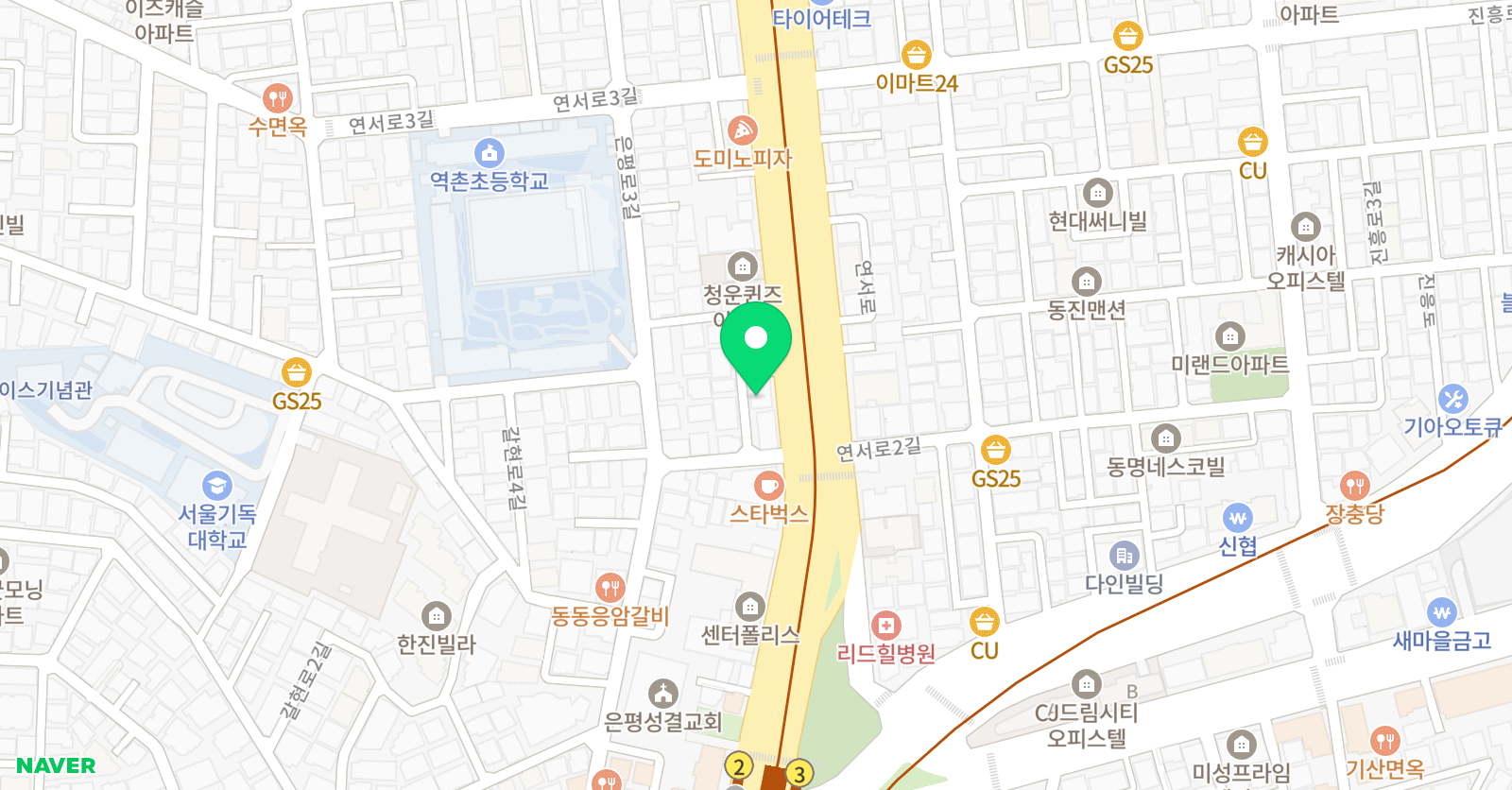 아이엠지 국영수학원 학원 위치