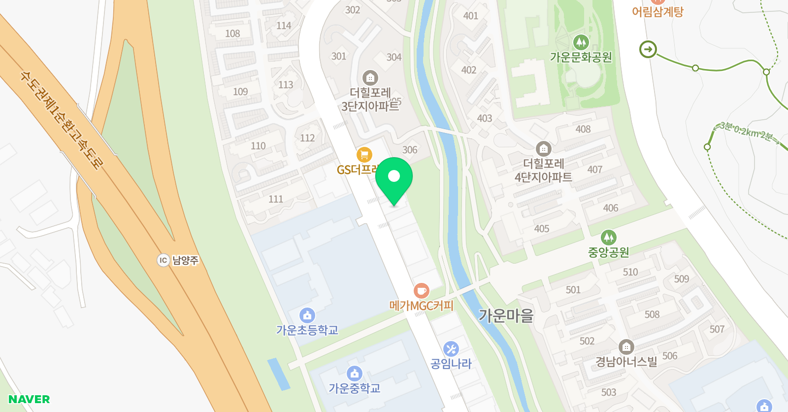 칸타빌레 음악학원 위치