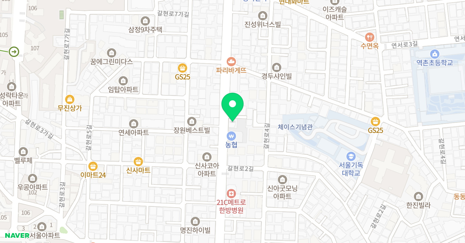 비비드 댄스학원 위치